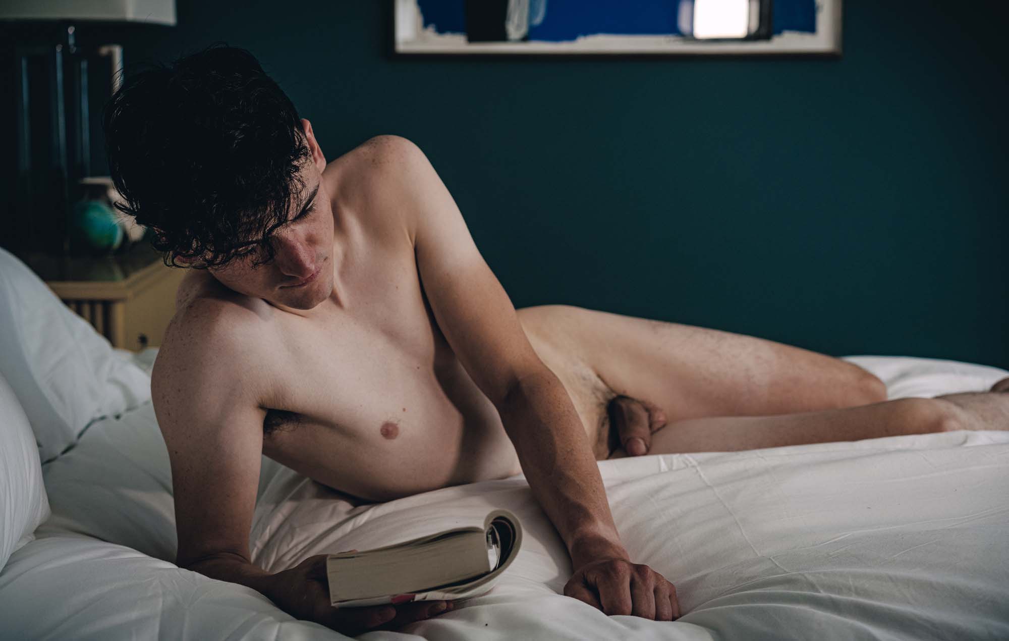 An outtake from Riding Solo: Men, shared with the participant's permission