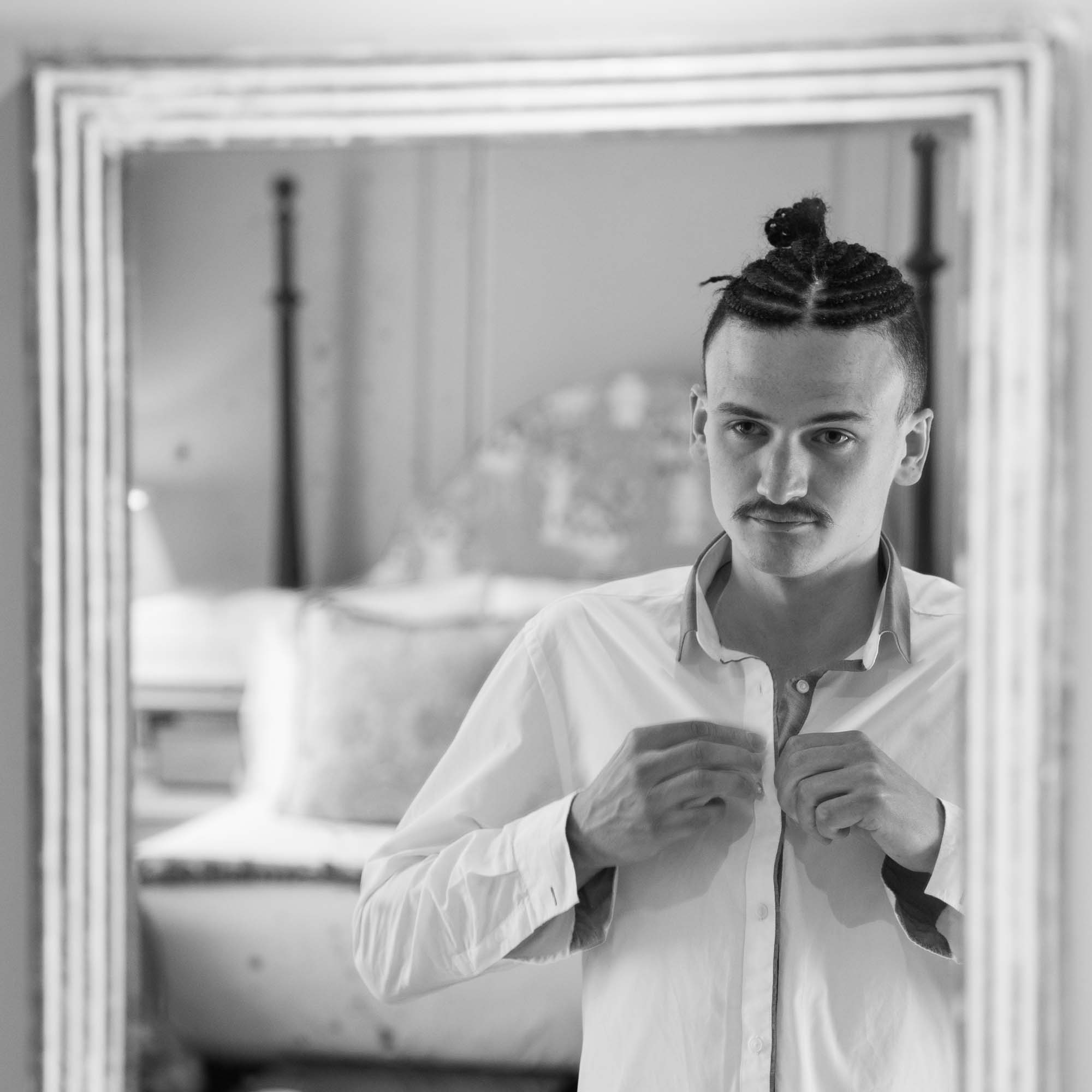 From Riding Solo: Men — intimate portrait